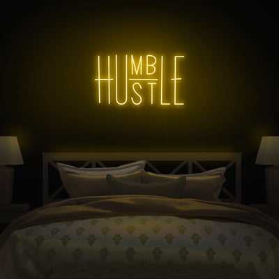 'Humble Hustle' Neon Sign - Nuwave Neon