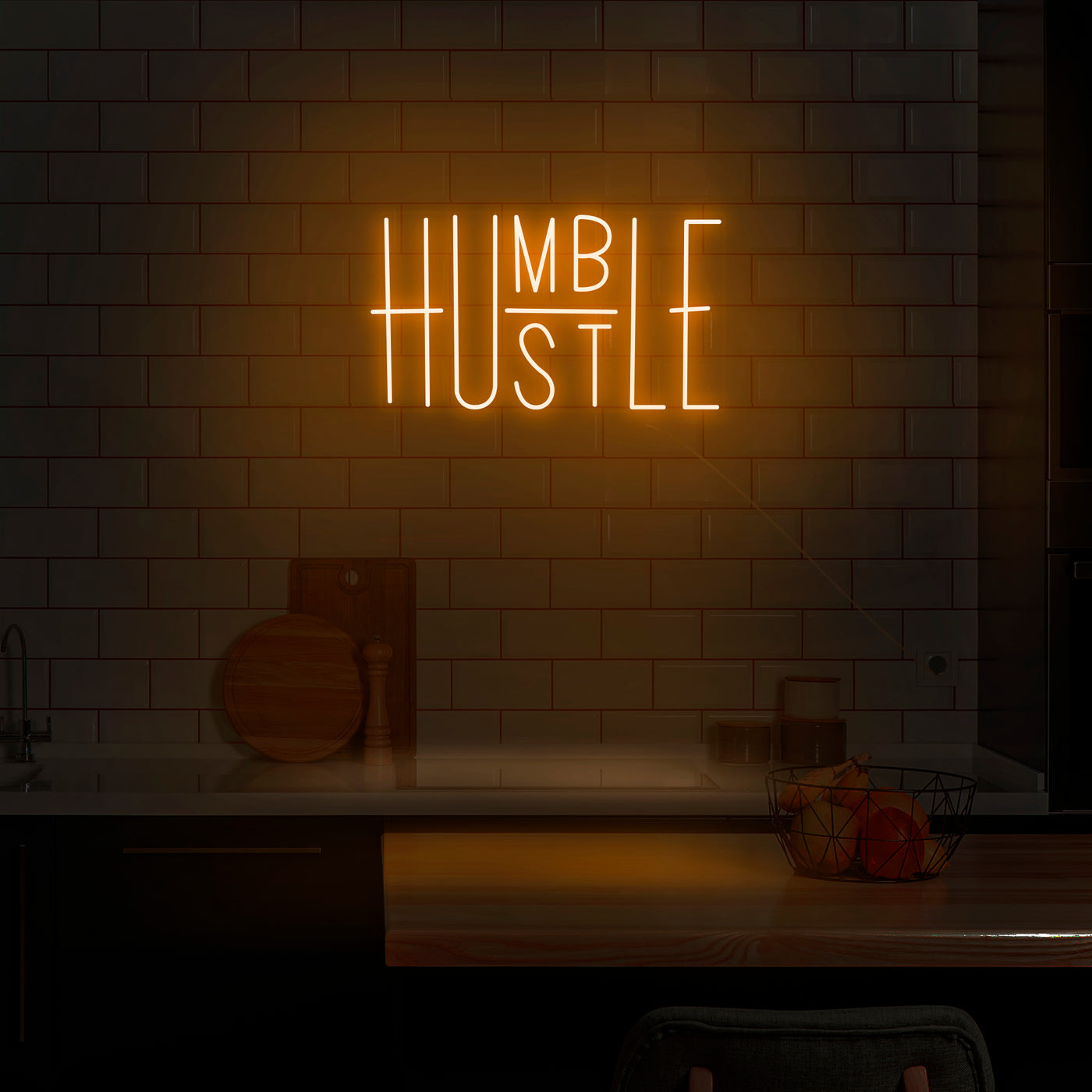 'Humble Hustle' Neon Sign - Nuwave Neon