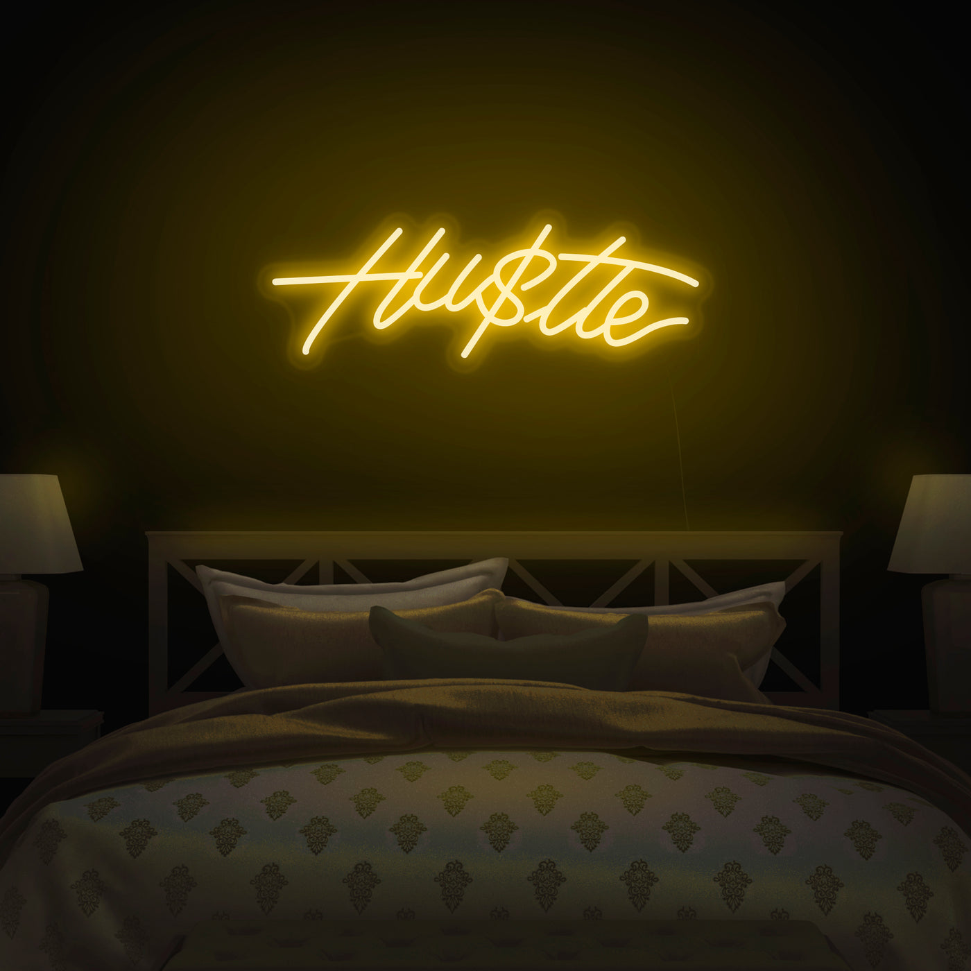 'Hustle' Neon Sign - Nuwave Neon