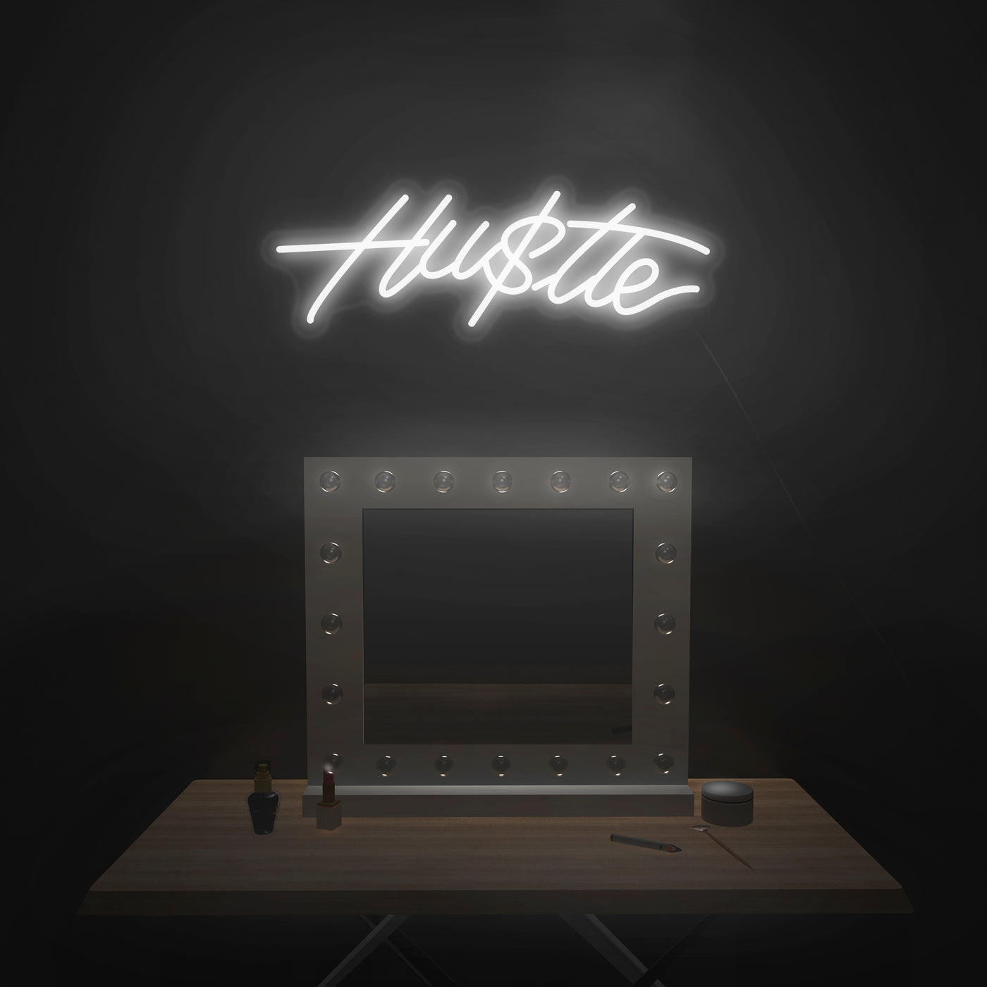 'Hustle' Neon Sign - Nuwave Neon