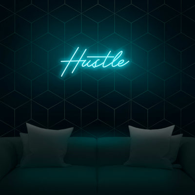 'Hustle' V2 Neon Sign - Nuwave Neon