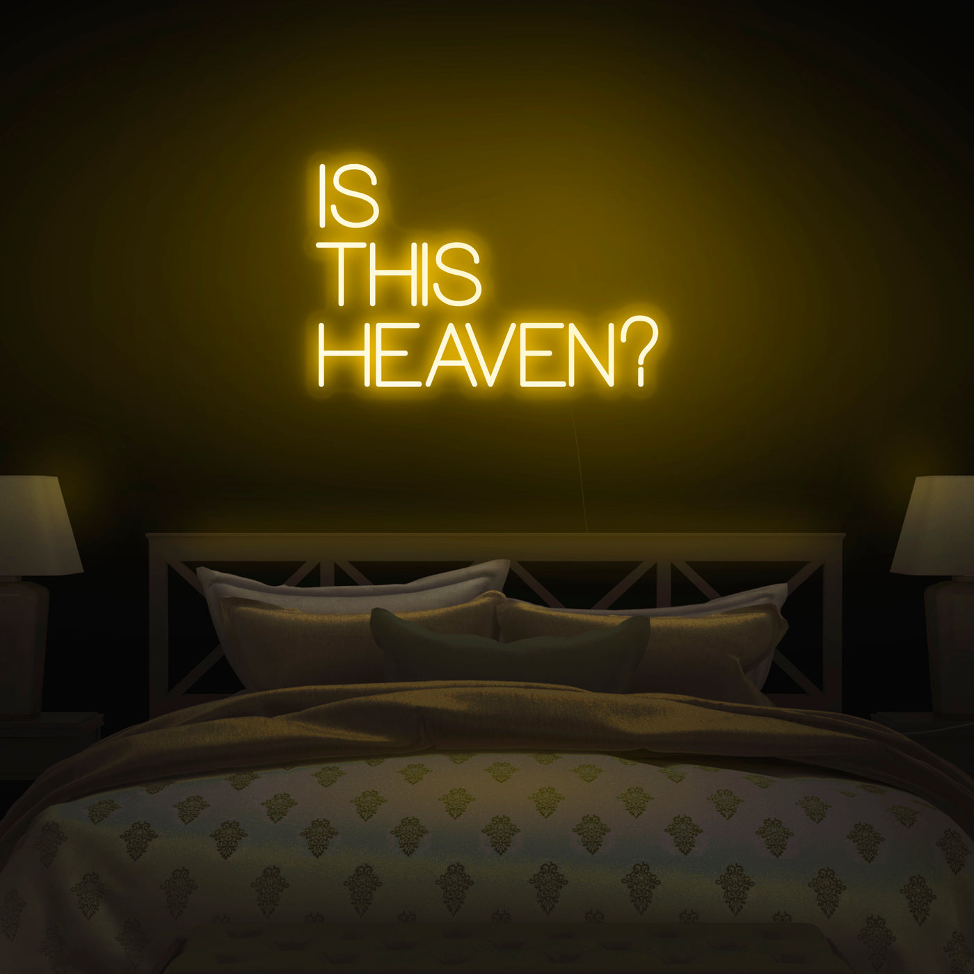 'Is This Heaven' Neon Sign - Nuwave Neon