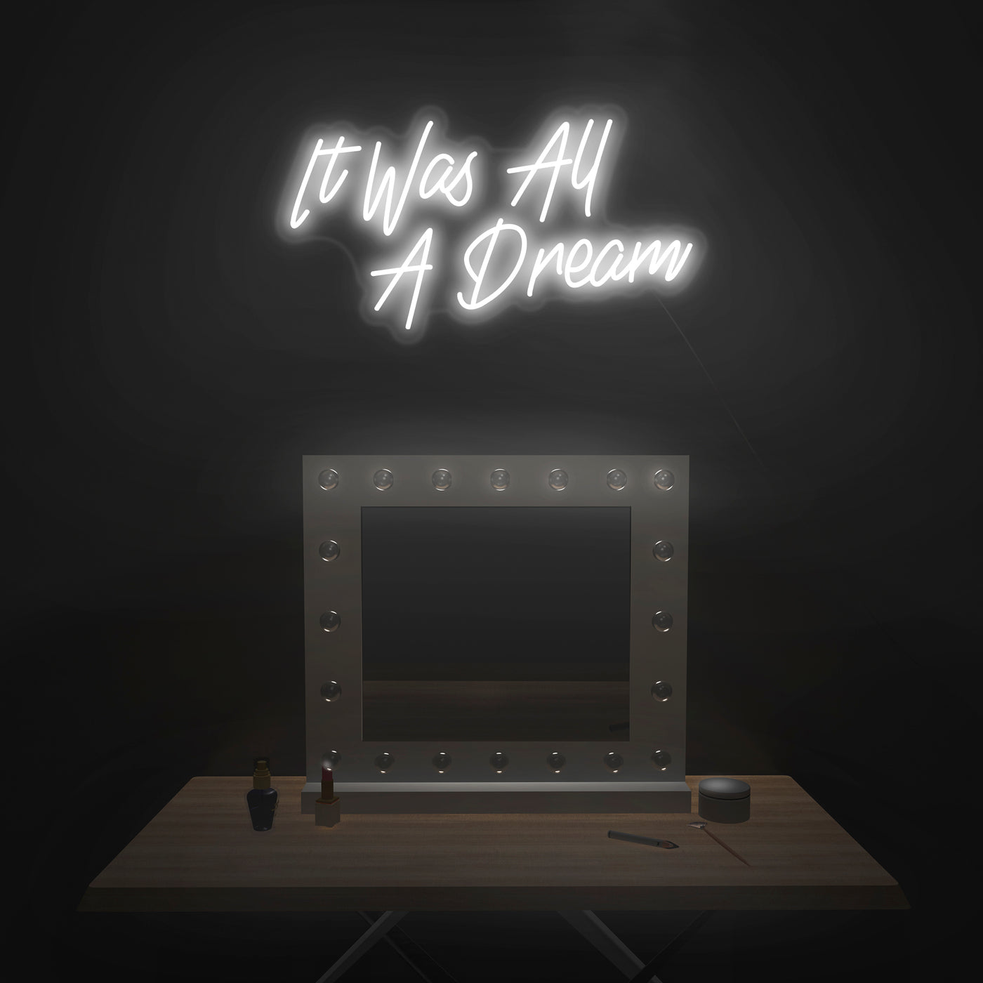 'It Was All A Dream' V2 Neon Sign - Nuwave Neon