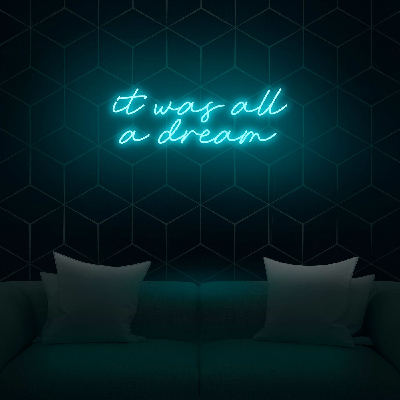 'It Was All A Dream' V3 Neon Sign - Nuwave Neon