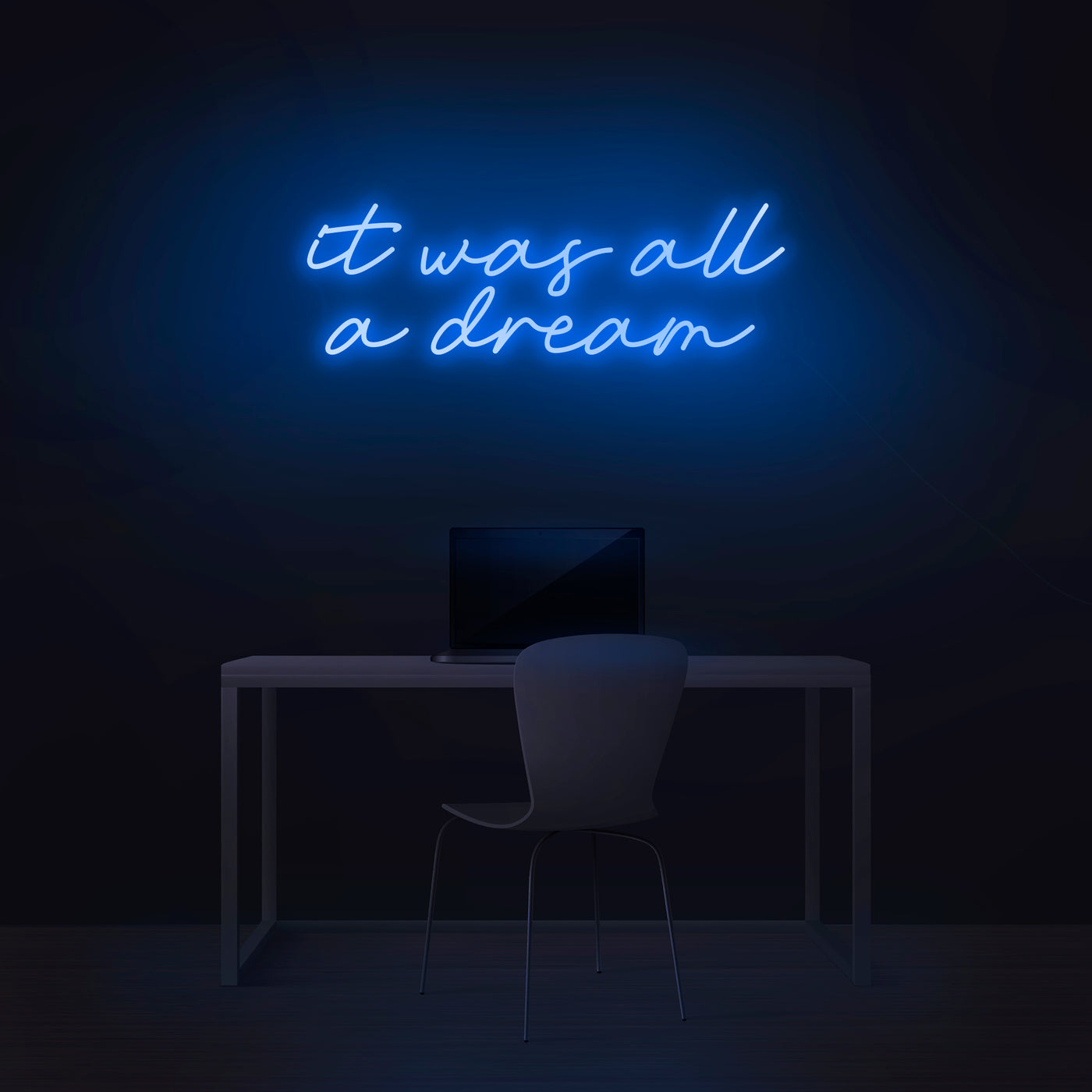 'It Was All A Dream' V3 Neon Sign - Nuwave Neon