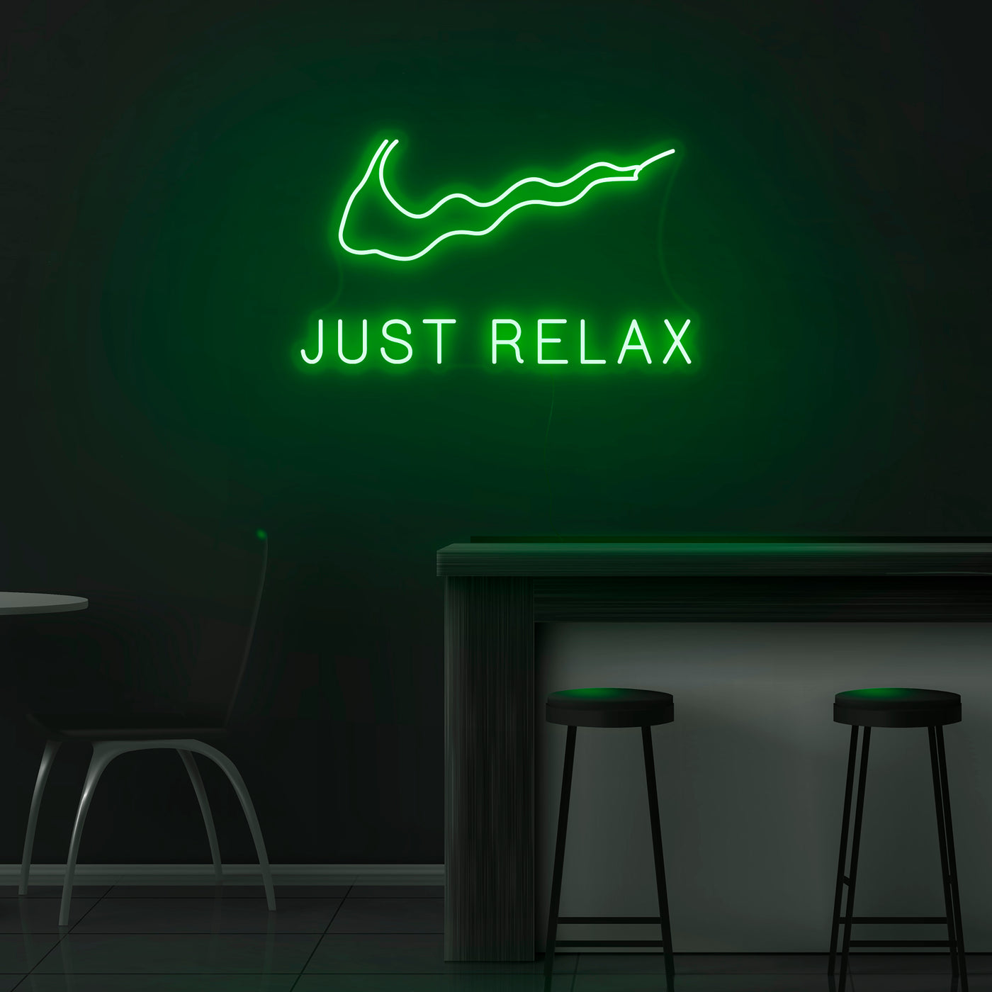 'Just Relax' Neon Sign - Nuwave Neon