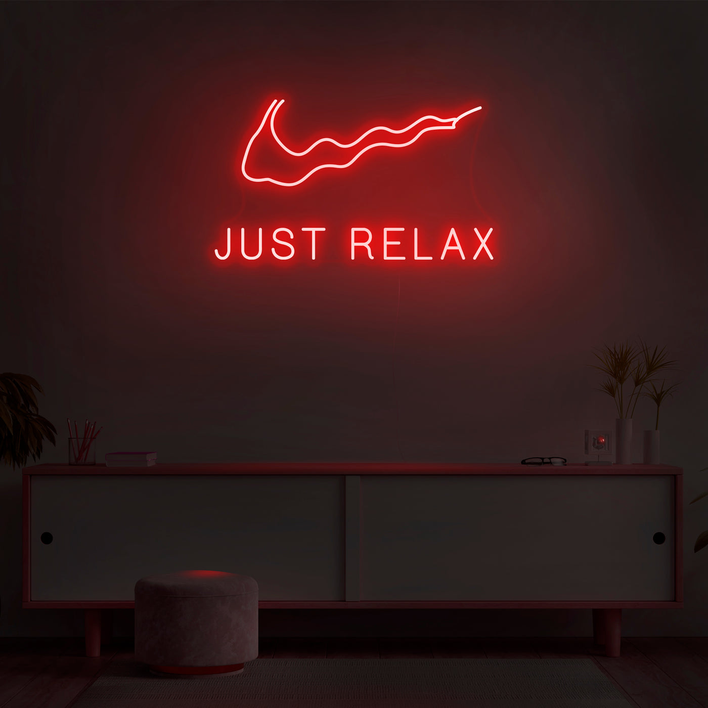 'Just Relax' Neon Sign - Nuwave Neon