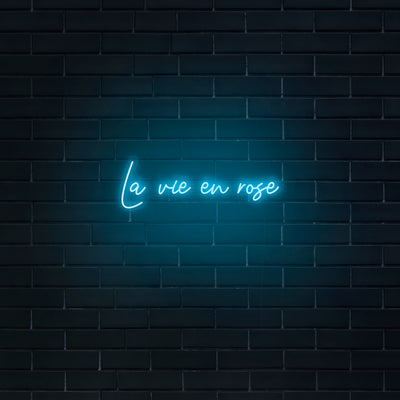 'La Vie En Rose' Neon Sign - Nuwave Neon