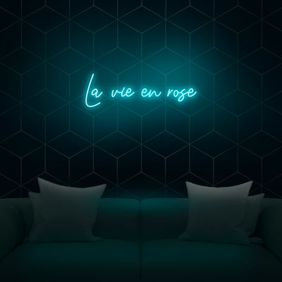 'La Vie En Rose' Neon Sign - Nuwave Neon