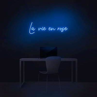 'La Vie En Rose' Neon Sign - Nuwave Neon