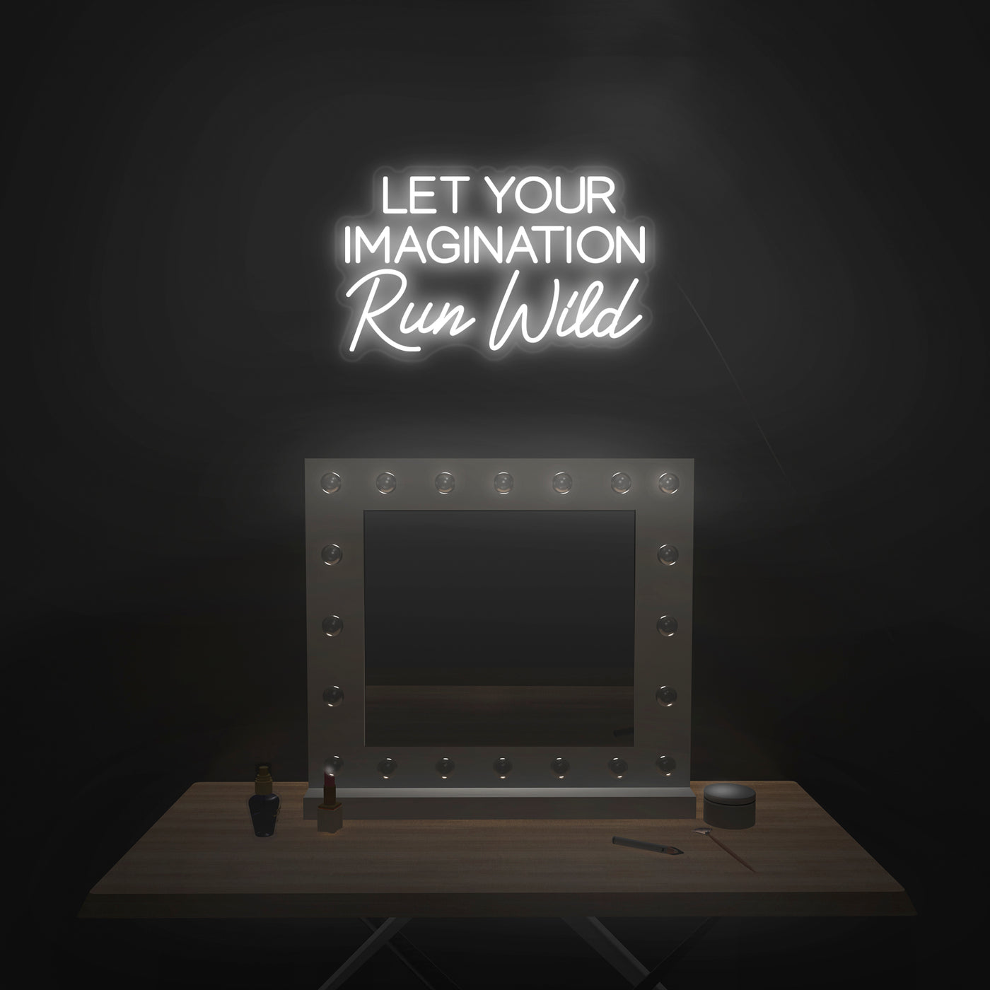 'Let Your Imagination Run Wild' Neon Sign - Nuwave Neon