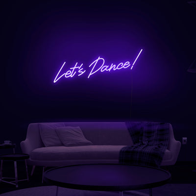 'Let's Dance' Neon Sign - Nuwave Neon