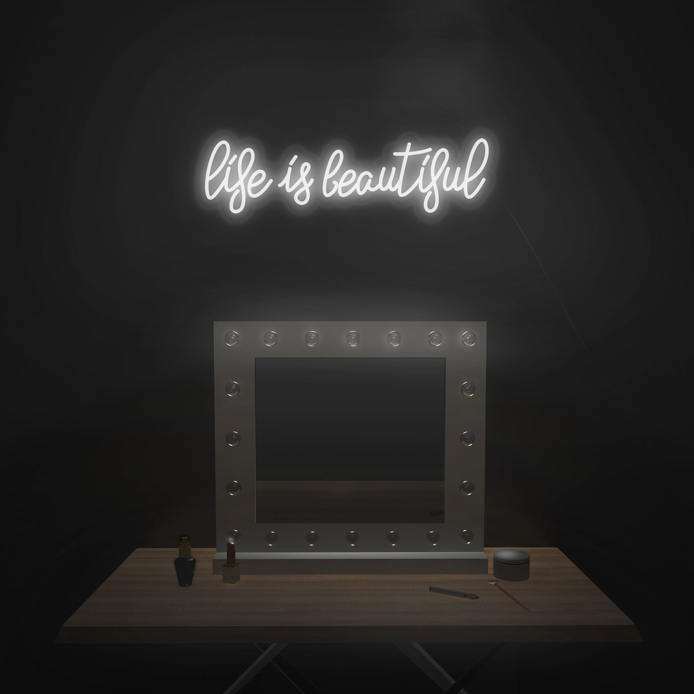 'Life Is Beautiful' Neon Sign - Nuwave Neon