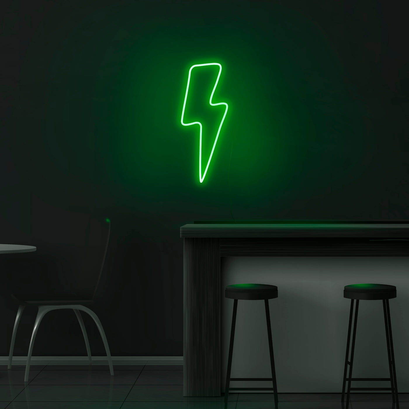 'Lightning Bolt' Neon Sign - Nuwave Neon