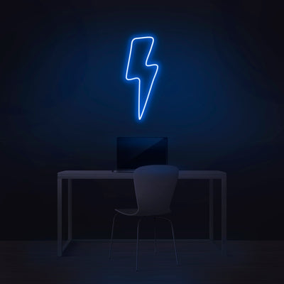 'Lightning Bolt' Neon Sign - Nuwave Neon