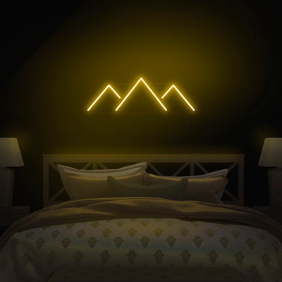 'Mountains' Neon Sign - Nuwave Neon