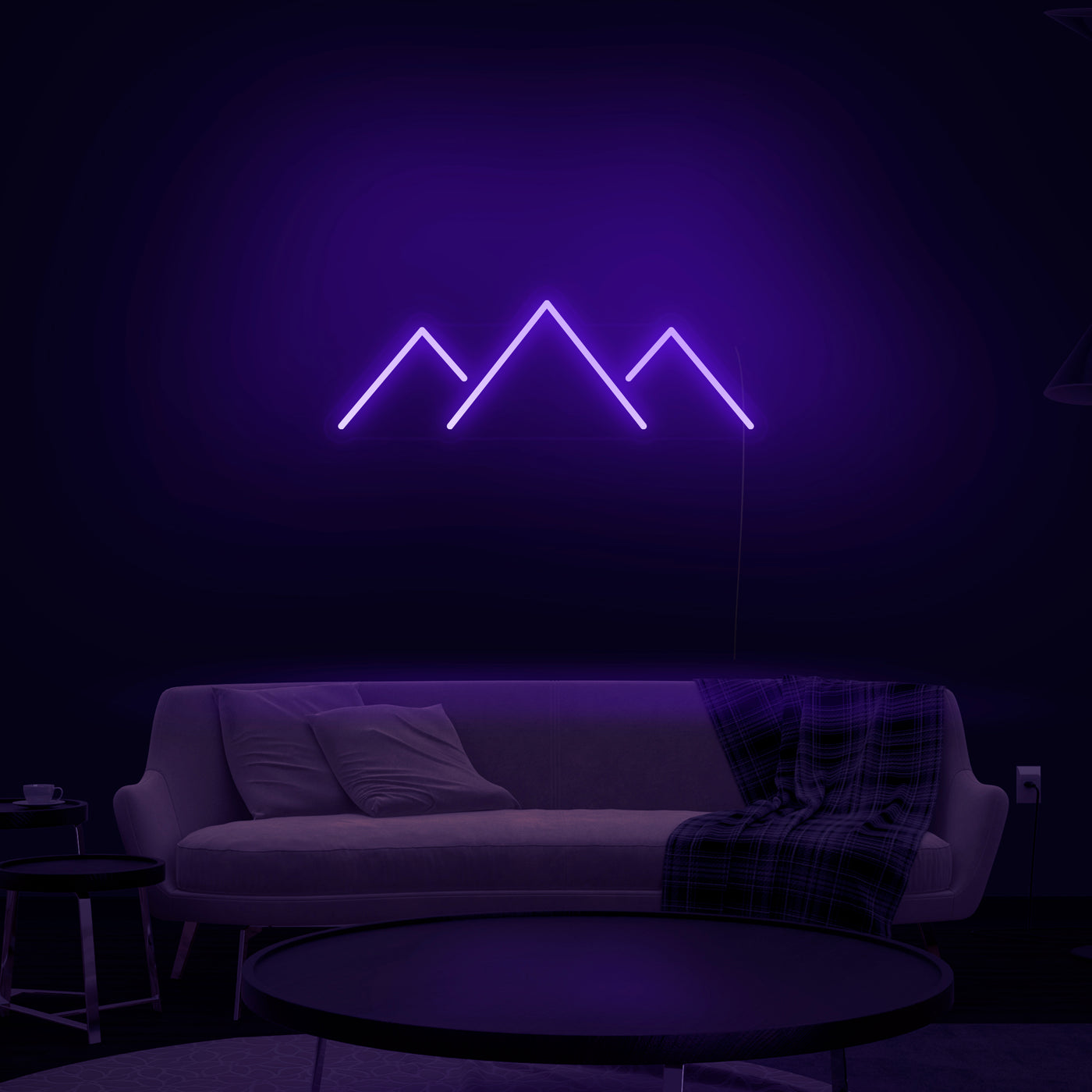 'Mountains' Neon Sign - Nuwave Neon