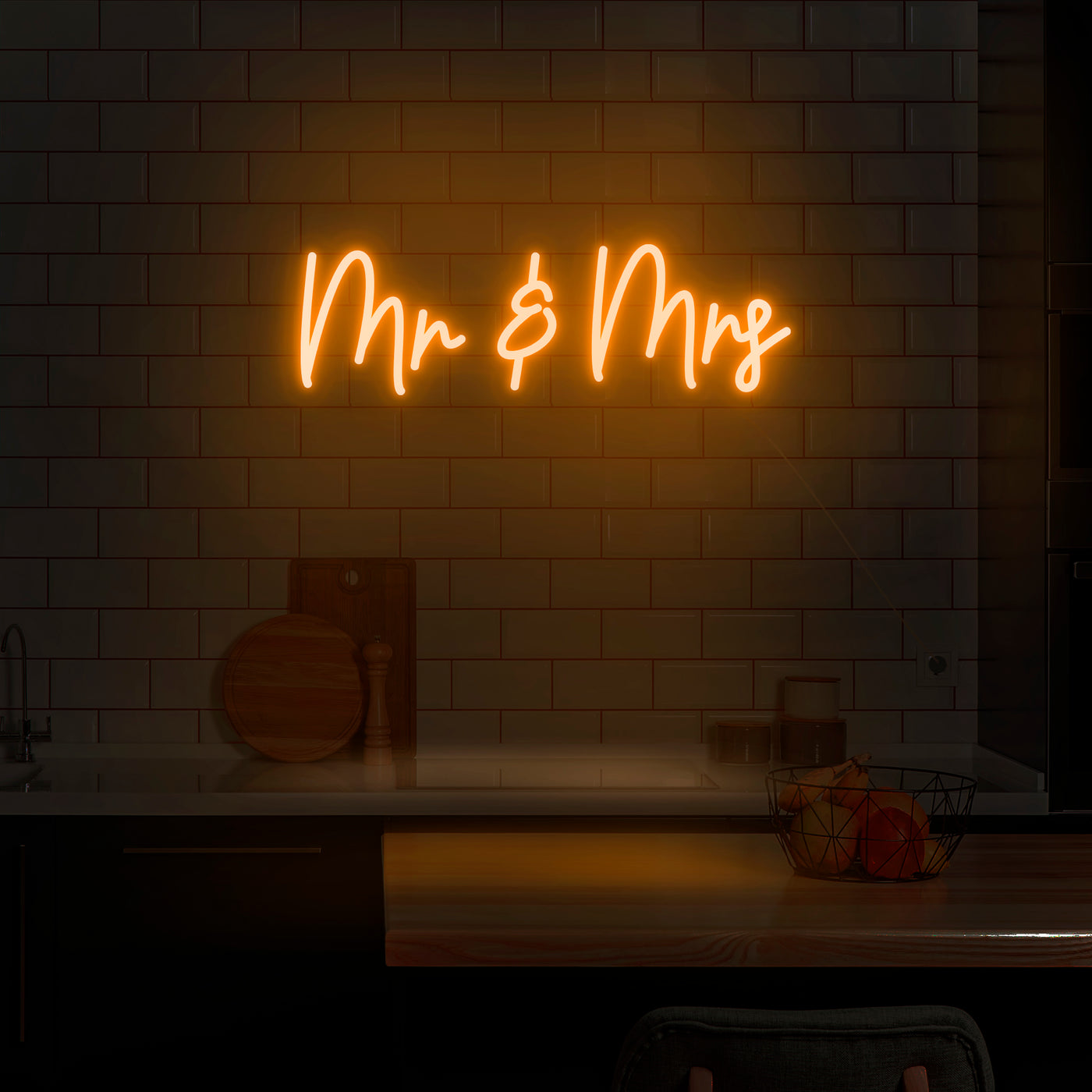 'Mr And Mrs' Neon Sign - Nuwave Neon