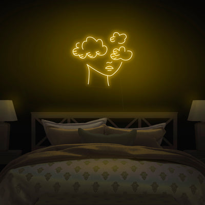 'Head In The Clouds' Neon Sign - Nuwave Neon