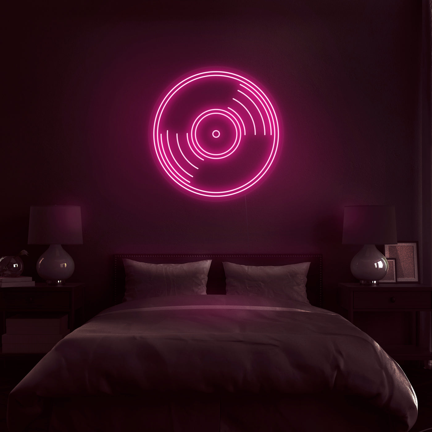 'Vinyl Record' Neon Sign - Nuwave Neon