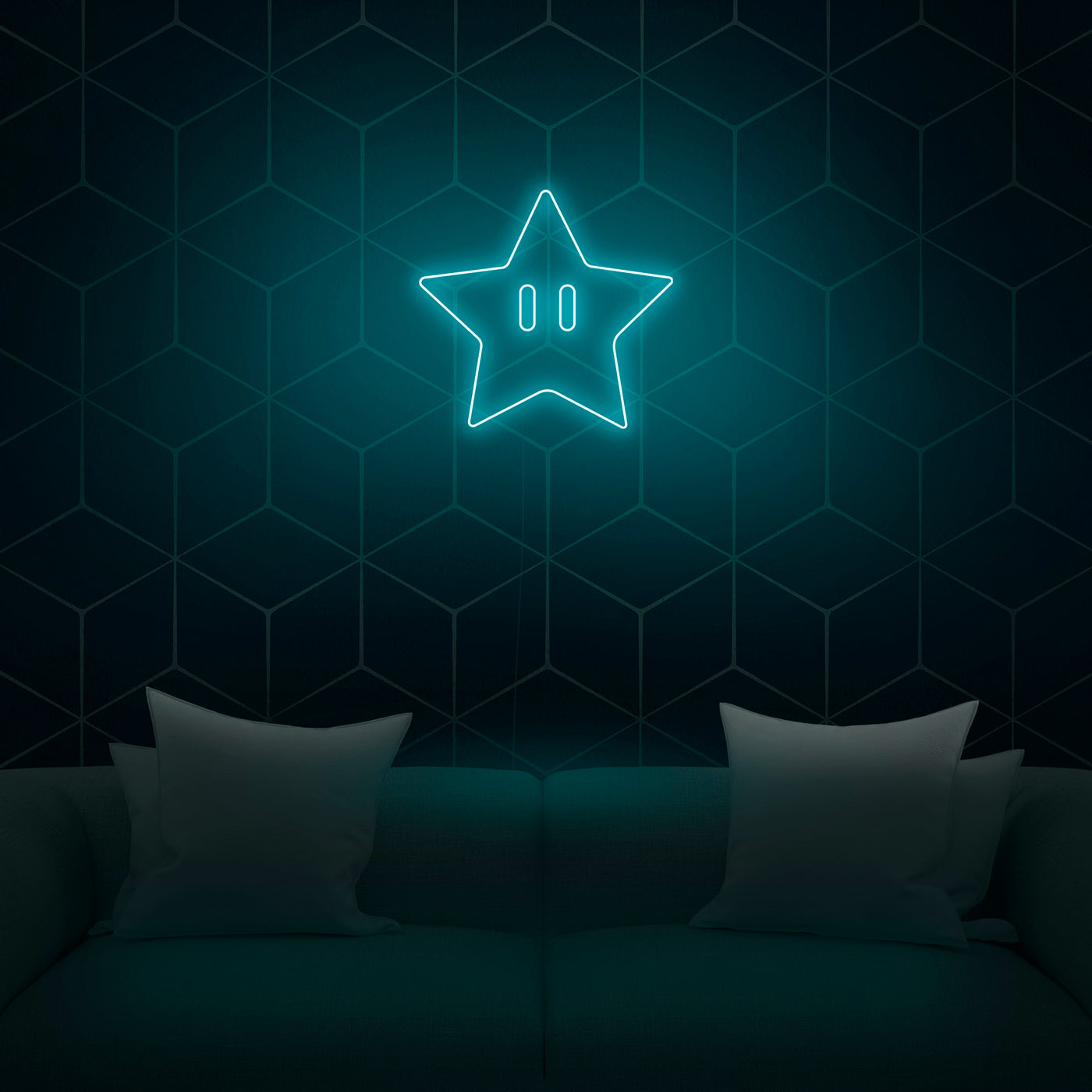 'Mario Star' Neon Sign - Nuwave Neon