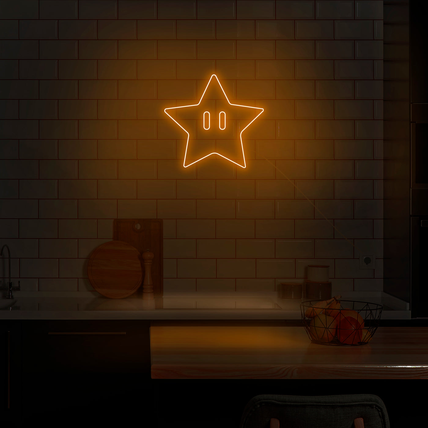 'Mario Star' Neon Sign - Nuwave Neon