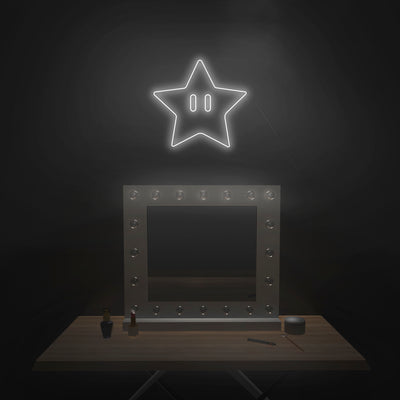 'Mario Star' Neon Sign - Nuwave Neon