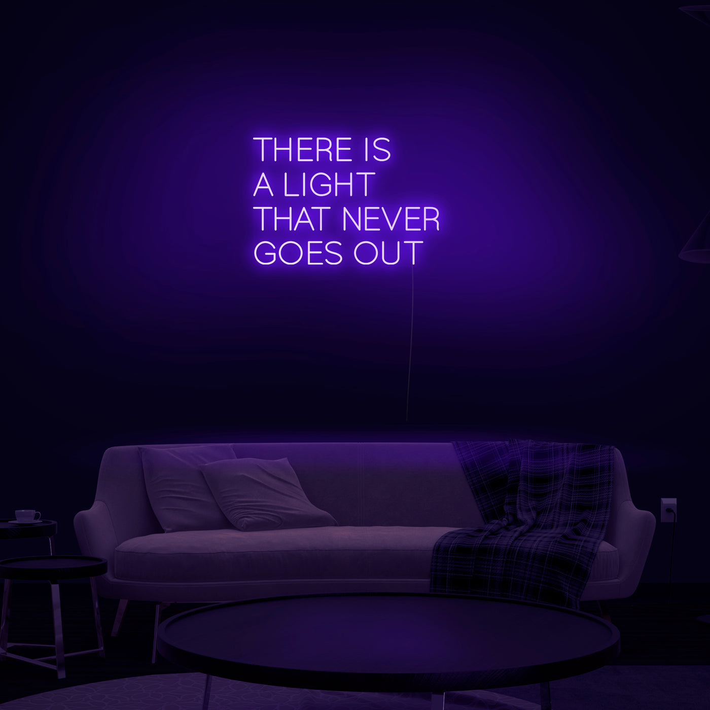 'There Is A Light That Never Goes Out' Neon Sign - Nuwave Neon