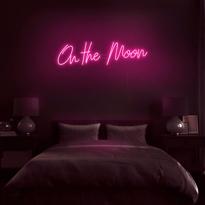 'On The Moon' Neon Sign - Nuwave Neon