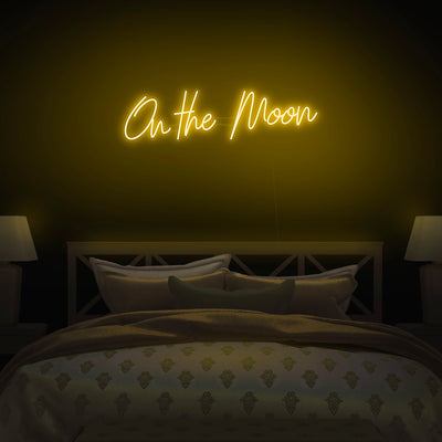 'On The Moon' Neon Sign - Nuwave Neon