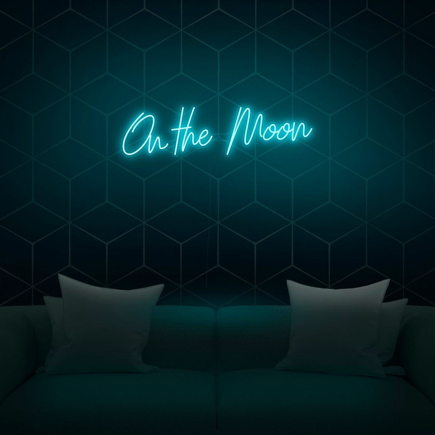 'On The Moon' Neon Sign - Nuwave Neon