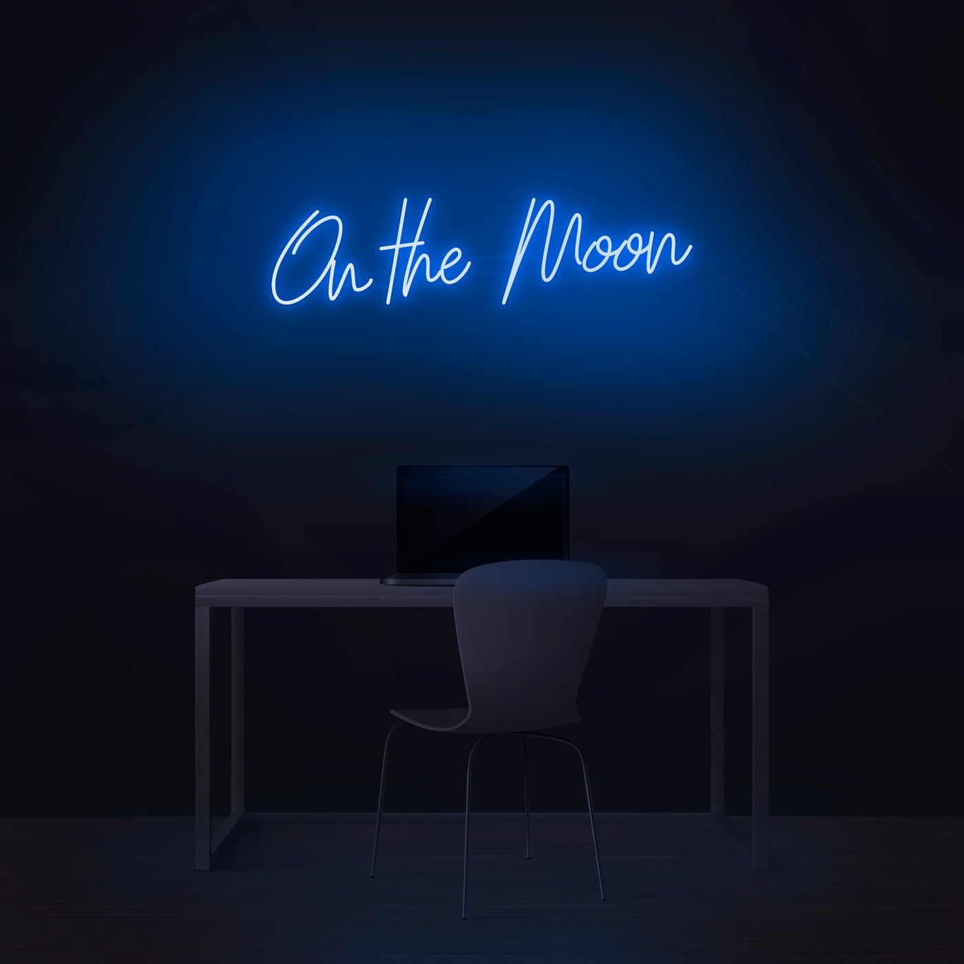 'On The Moon' Neon Sign - Nuwave Neon