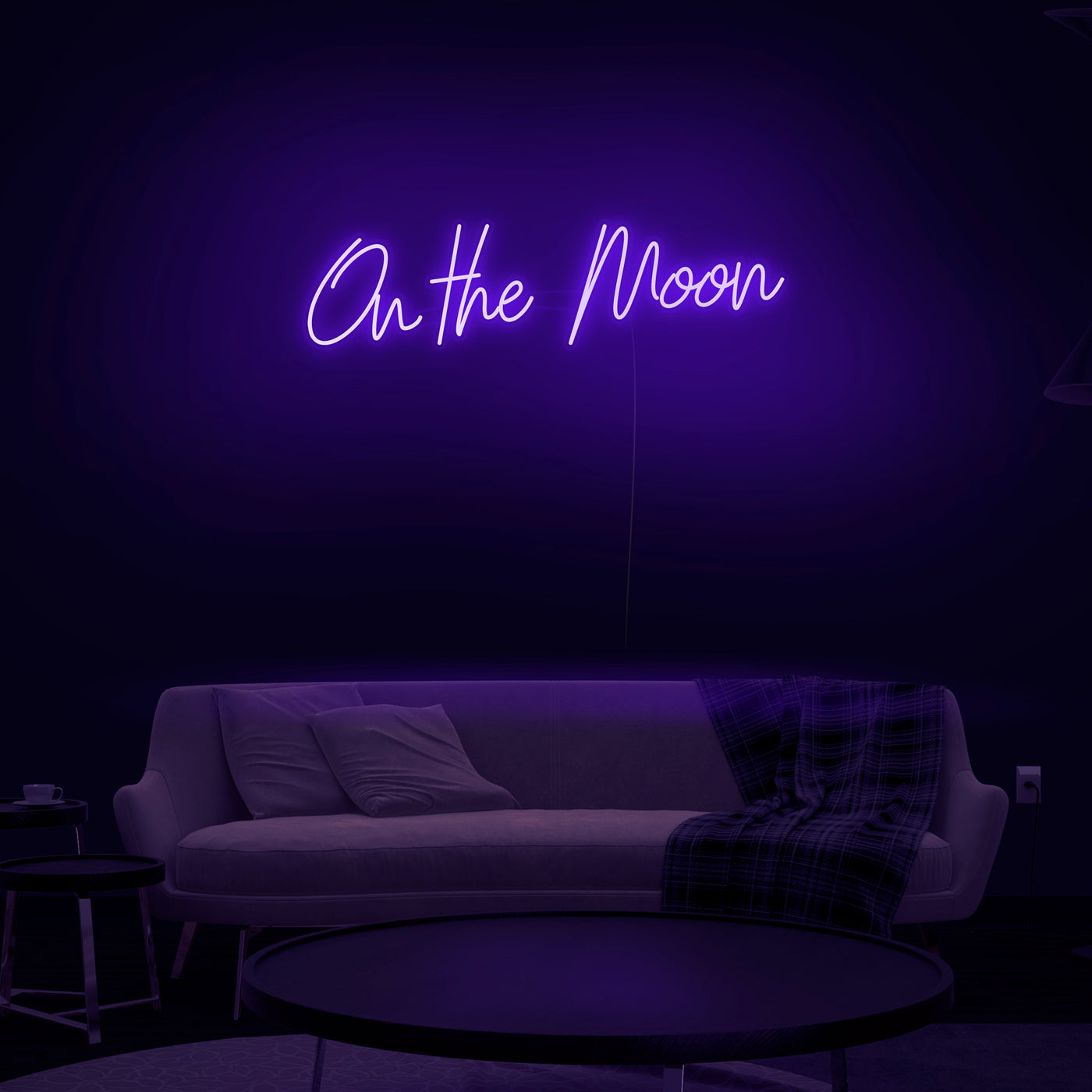 'On The Moon' Neon Sign - Nuwave Neon