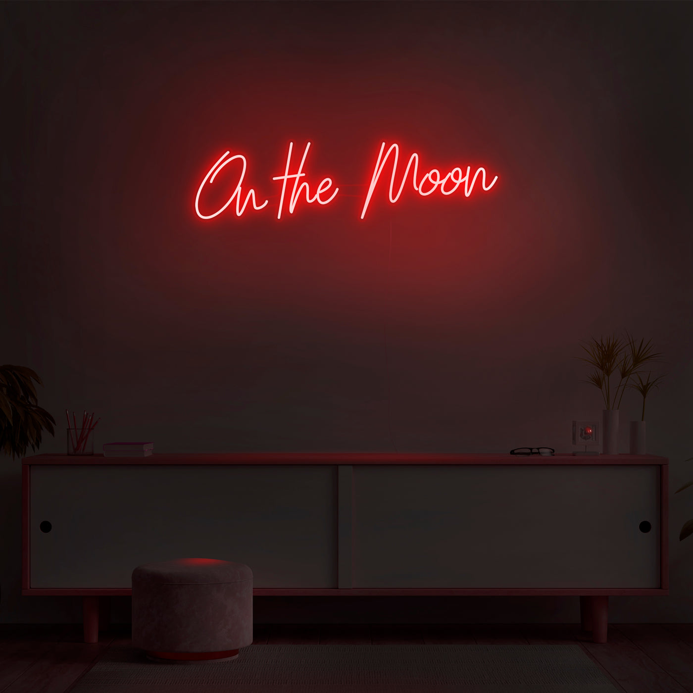 'On The Moon' Neon Sign - Nuwave Neon