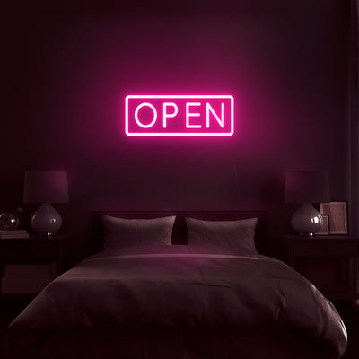 'Open' Neon Sign - Nuwave Neon