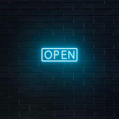 'Open' Neon Sign - Nuwave Neon