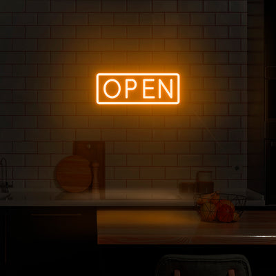 'Open' Neon Sign - Nuwave Neon