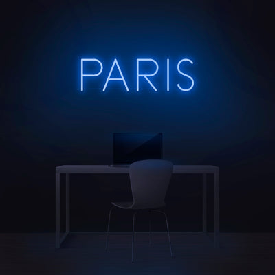 'Paris' Neon Sign - Nuwave Neon