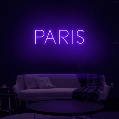 'Paris' Neon Sign - Nuwave Neon