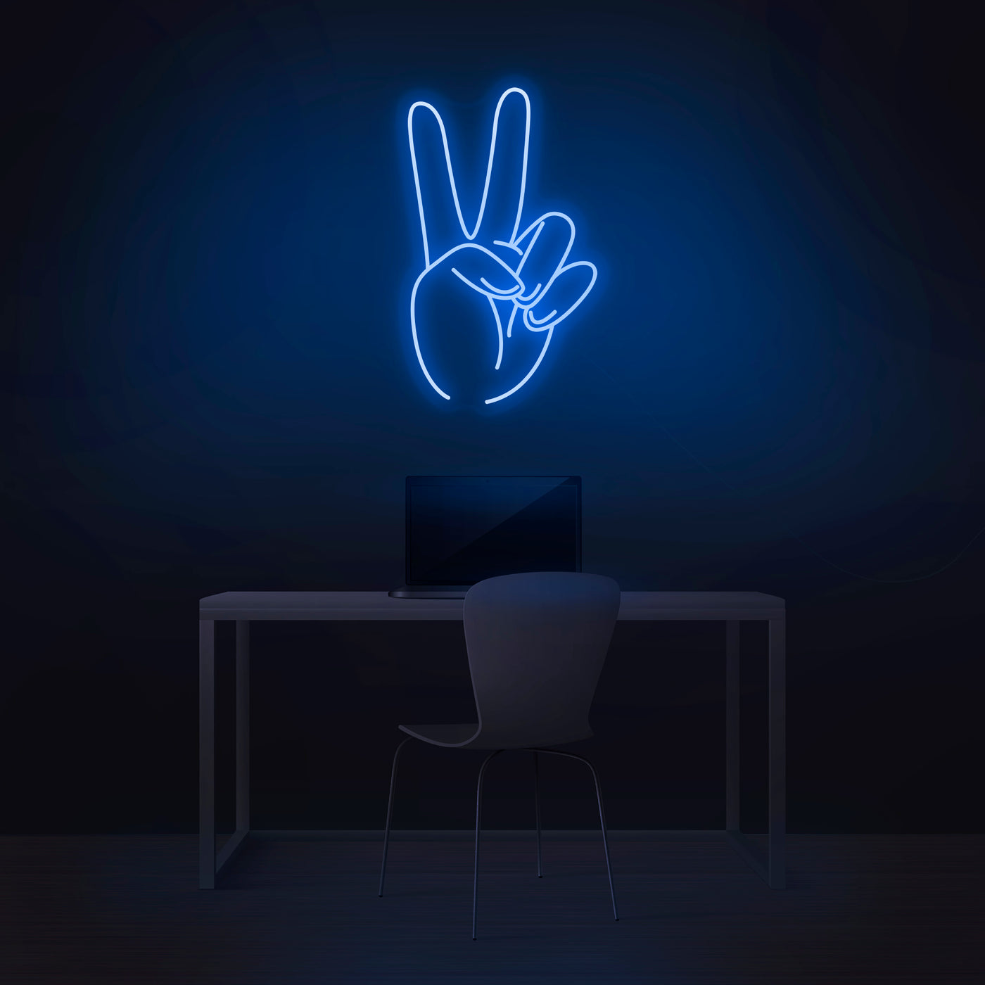 'Peace And Love' Neon Sign - Nuwave Neon