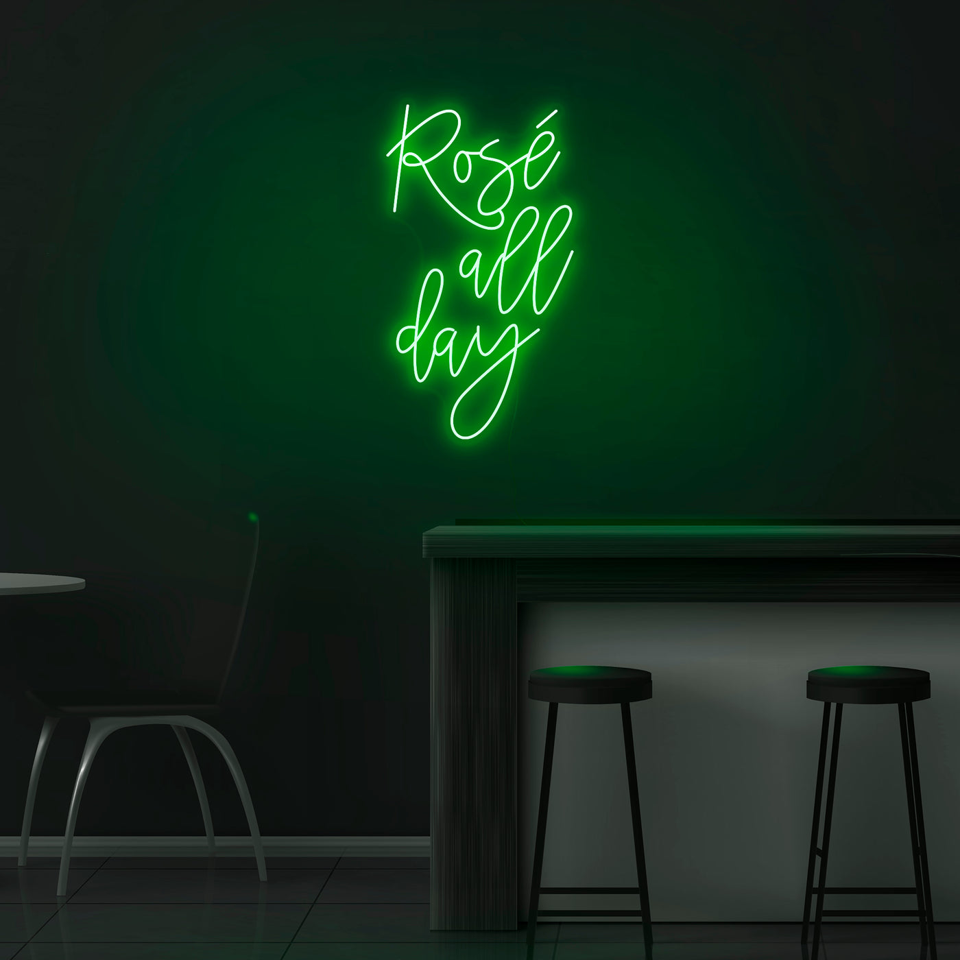 'Rose All Day' Neon Sign - Nuwave Neon