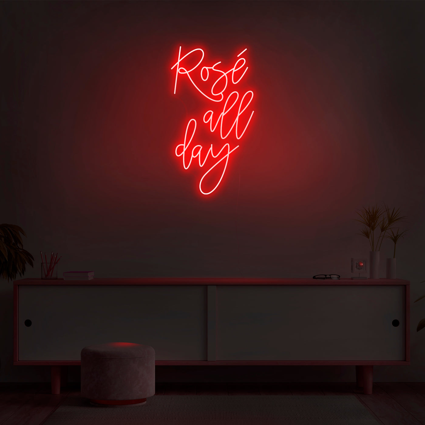 'Rose All Day' Neon Sign - Nuwave Neon