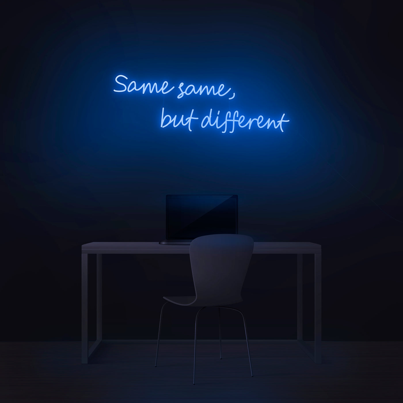 'Same Same, But Different..' Neon Sign - Nuwave Neon