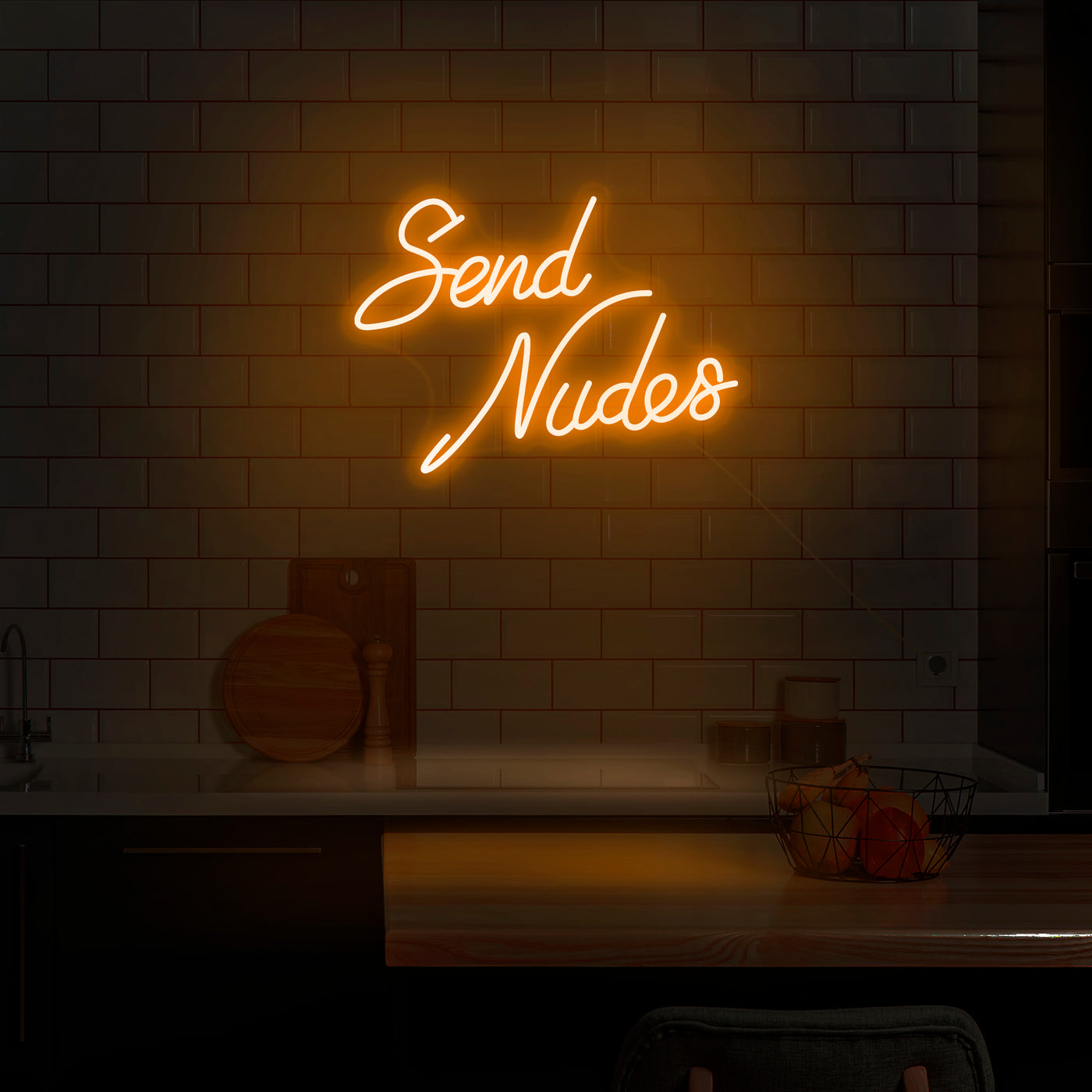 'Send Nudes' V2 Neon Sign - Nuwave Neon