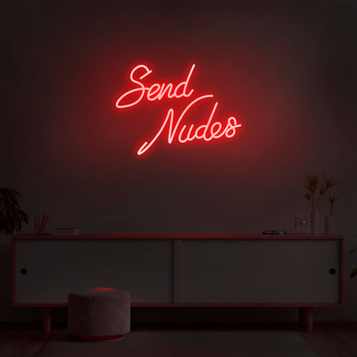 'Send Nudes' V2 Neon Sign - Nuwave Neon