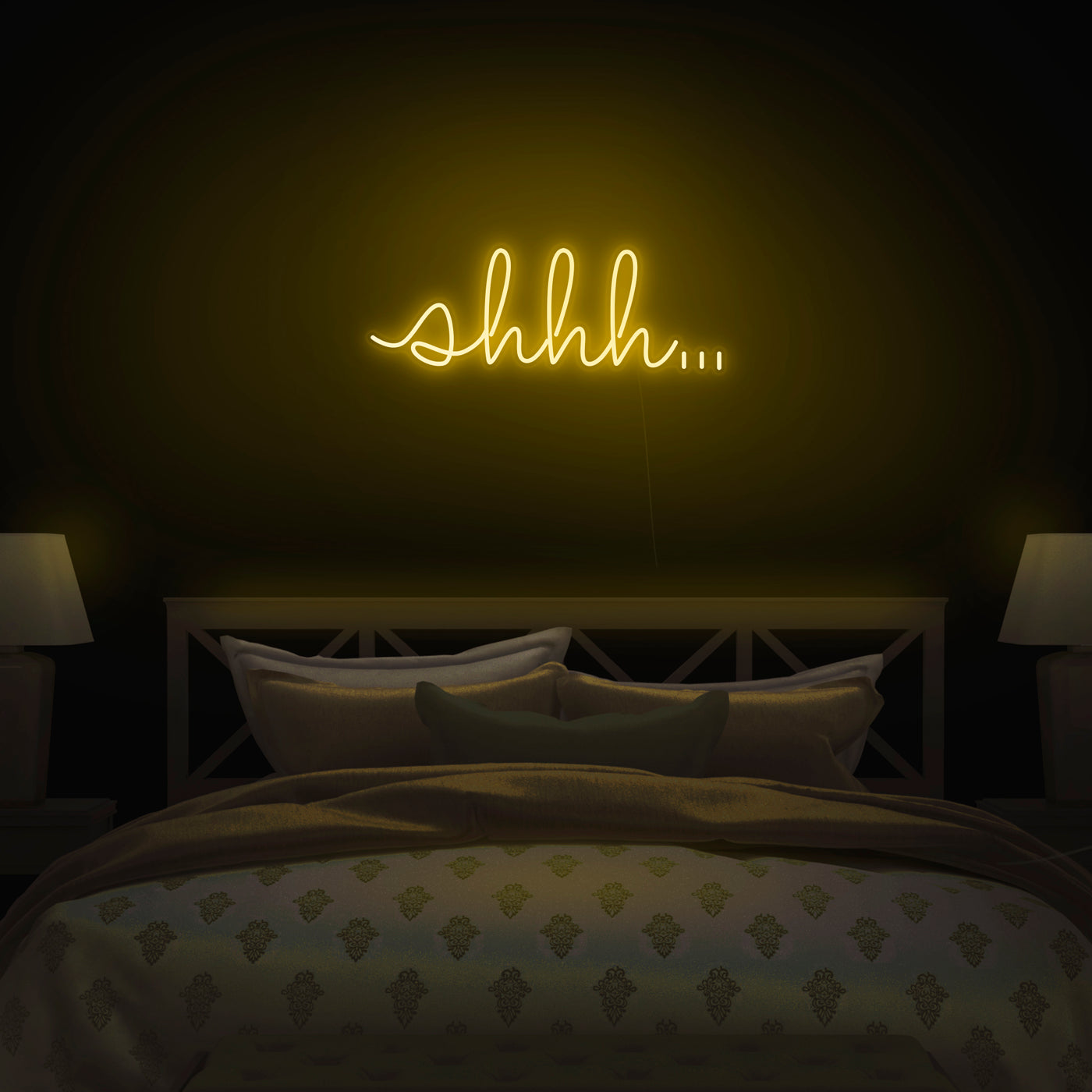 'Shhh..' Neon Sign - Nuwave Neon