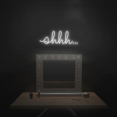 'Shhh..' Neon Sign - Nuwave Neon