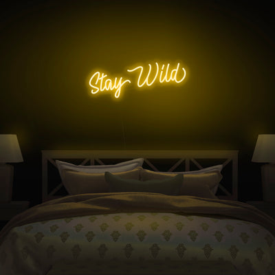 'Stay Wild' Neon Sign - Nuwave Neon