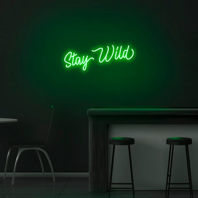 'Stay Wild' Neon Sign - Nuwave Neon