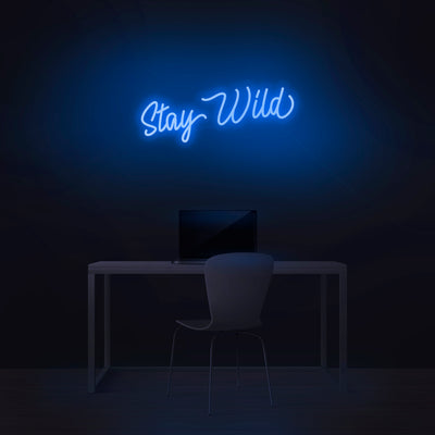 'Stay Wild' Neon Sign - Nuwave Neon